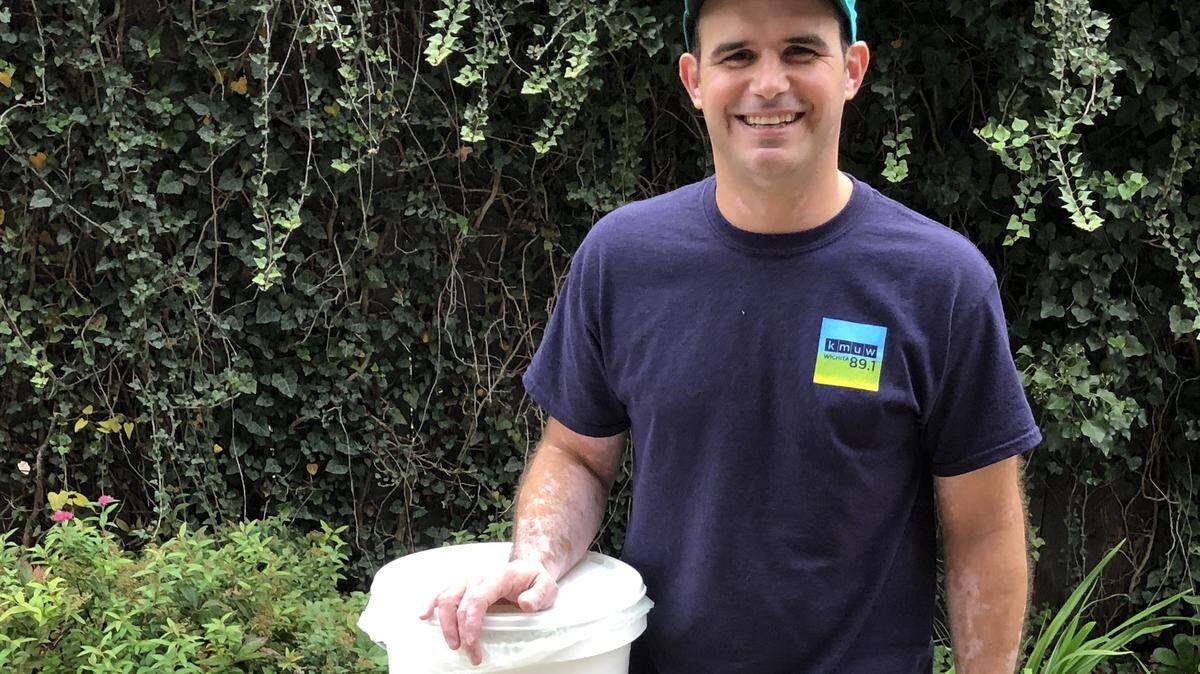 Jesse Marks says he wants to help make composting cool with his new Nudge Compost business.