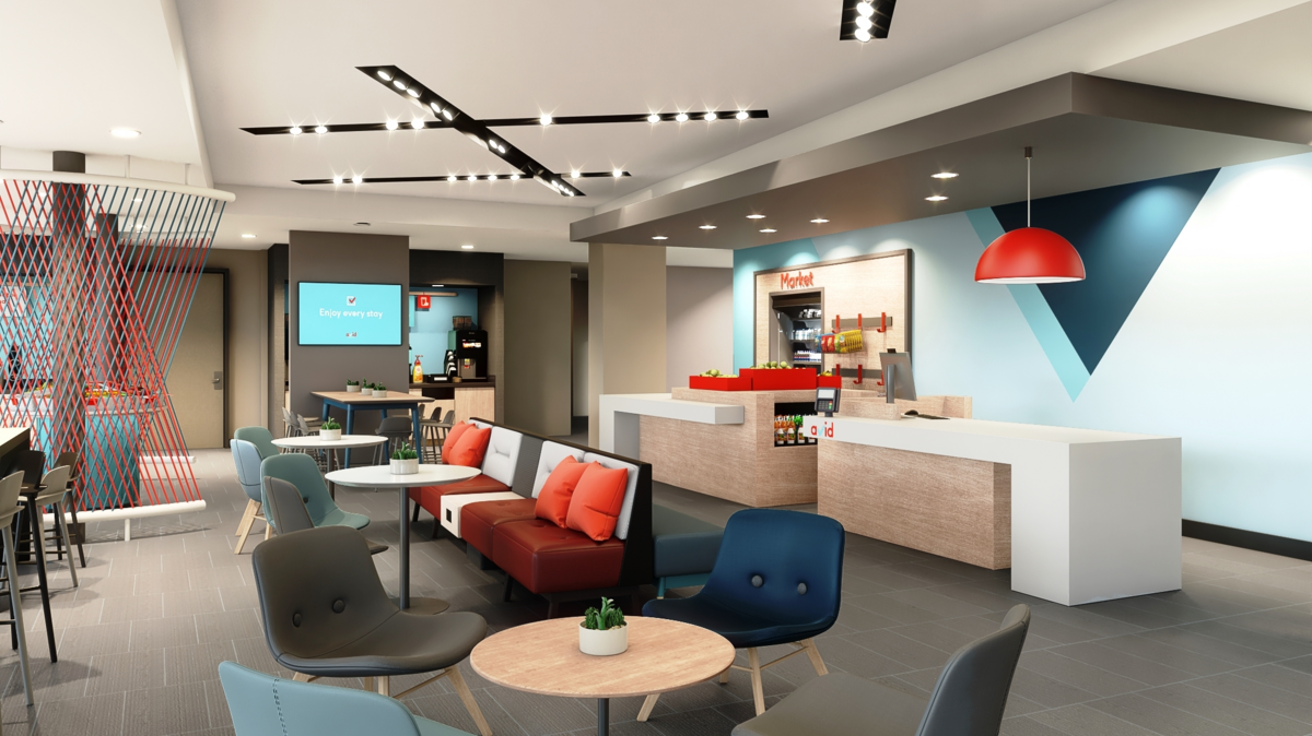 Avid Hotel will open at Kellogg and Towne East Mall Drive in early 2020.