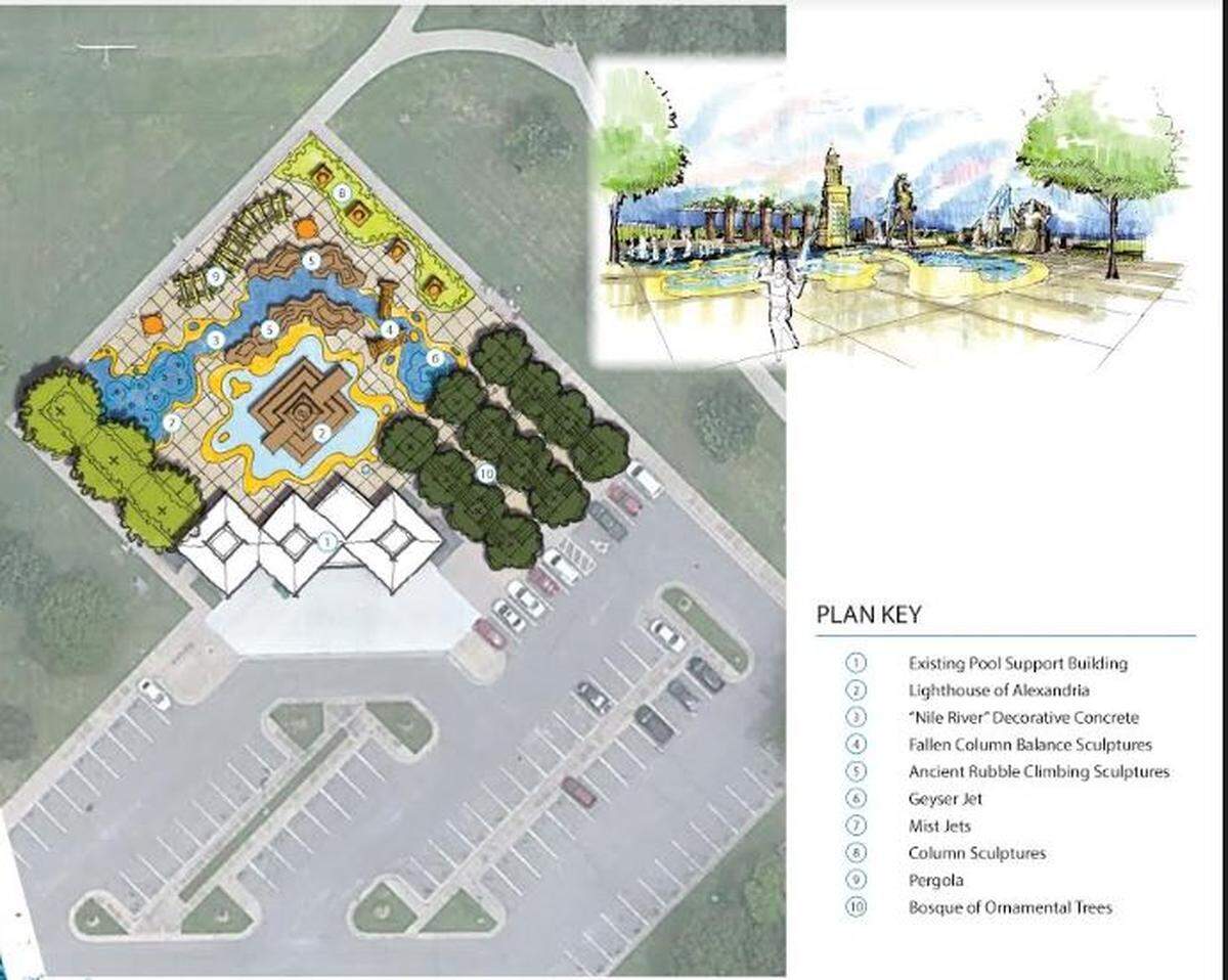 Linwood Park splash pad