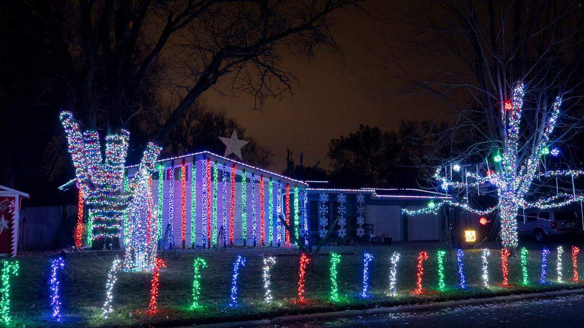 Christmas on Crestline at 914 N. Crestline is seen in this file photo.