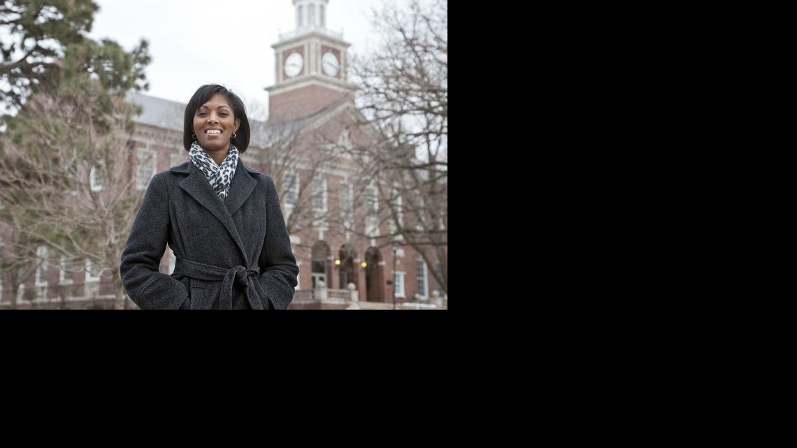 Kaye Monk-Morgan is the director of Wichita State University’s Upward Bound program. (Jan. 8, 2014)

