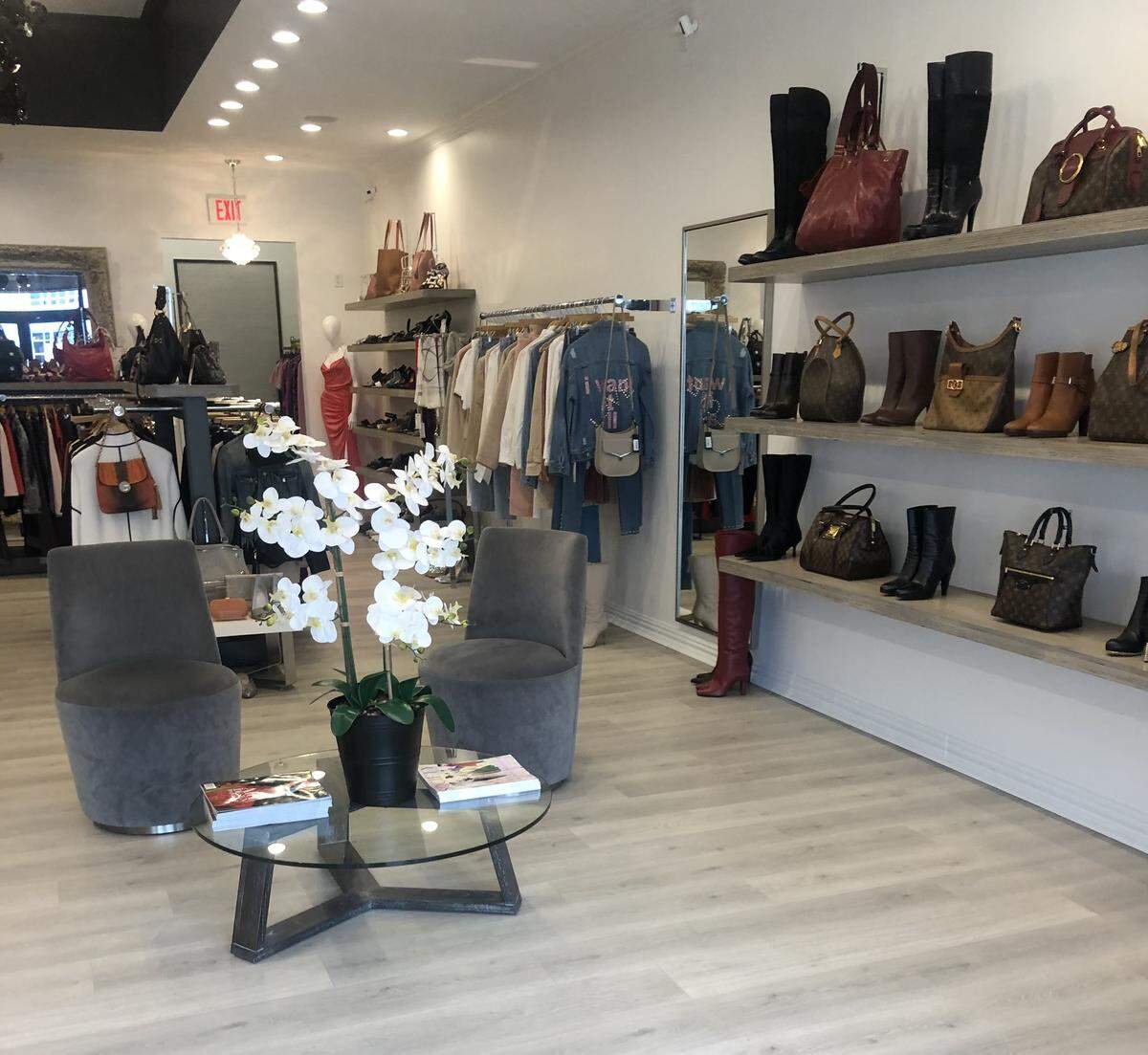 The brands the new Little Bird store at Waterfront Plaza will carry will vary from day to day, but there will be couture such as Chanel, Dior, Gucci and Louis Vuitton.