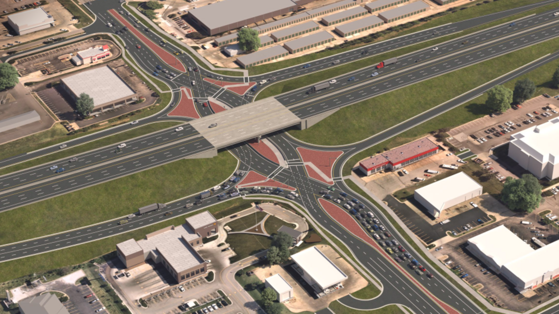 Diverging diamond interchanges? Major changes are coming to K-96 in northeast Wichita