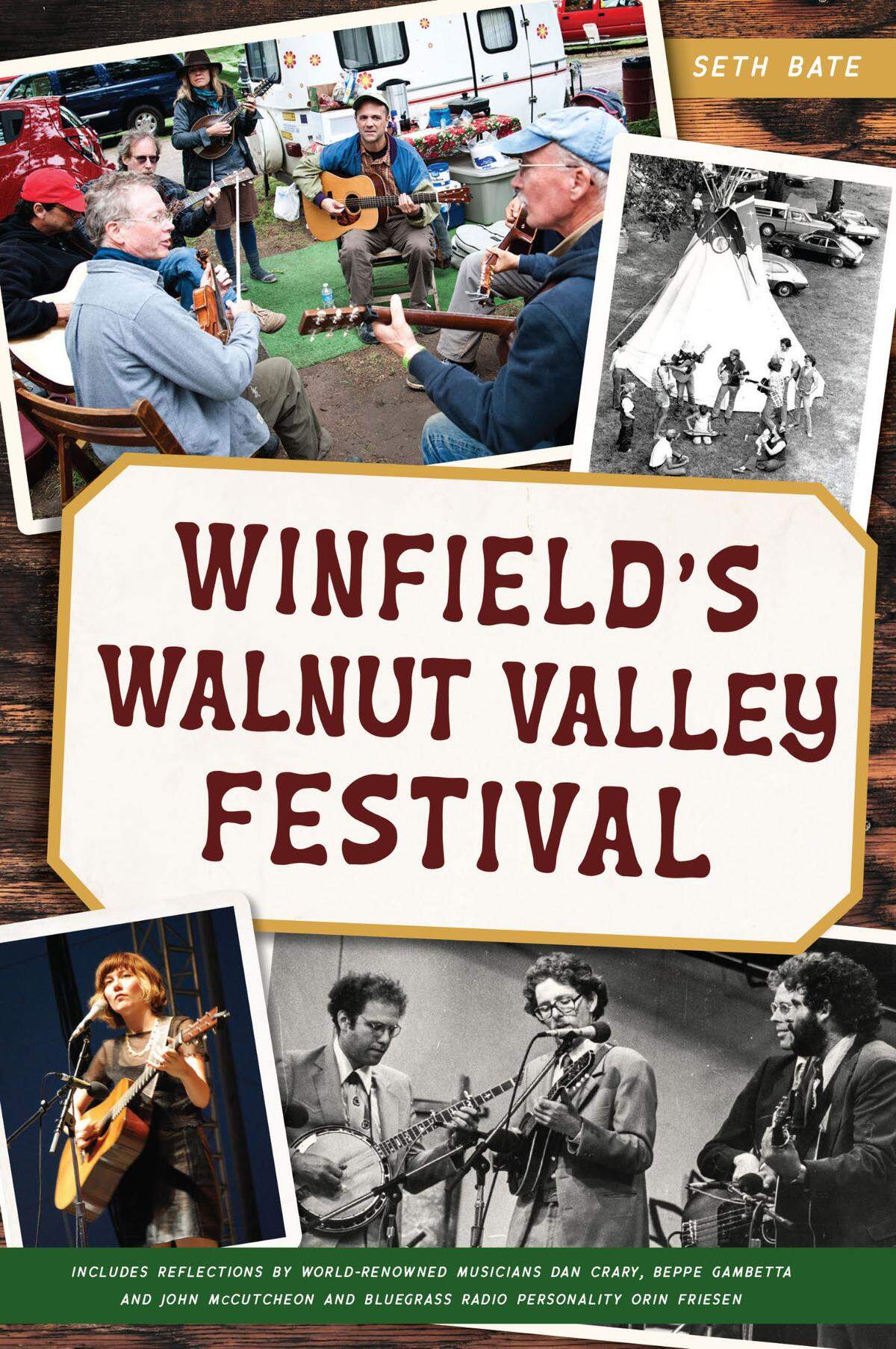 Local historian Seth Bate has written a book outlining the history of the 50-year-old Walnut Valley Festival in Winfield. The festival returns Sept. 14-18.