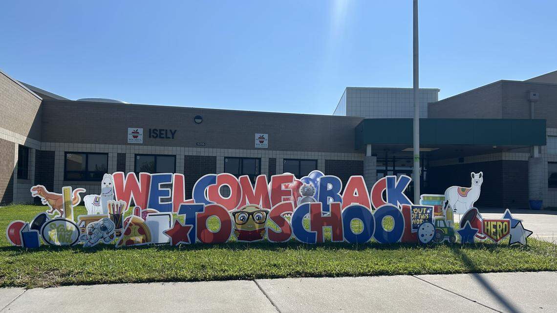 Isely Elementary has transitioned to a K-8 school.