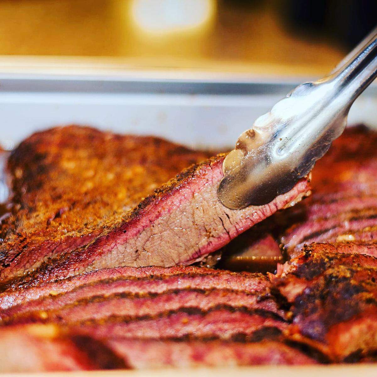 Buddy King’s specialty is brisket, and he’ll serve it and other competition-style barbecue specials at Barrel Boys at 13th and McLean.