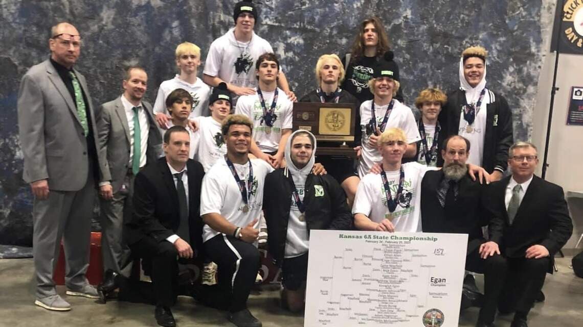 Derby Panthers win Kansas high school wrestling state title | Wichita Eagle
