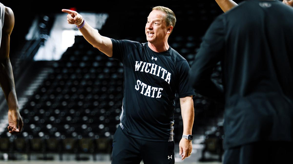 Paul Mills and the Wichita State men’s basketball team conducted its first official practice at Koch Arena on Monday ahead of the upcoming exhibition tour in Greece.
