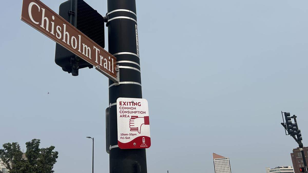 Signs have been placed indicating where common consumption is allowed in Delano.