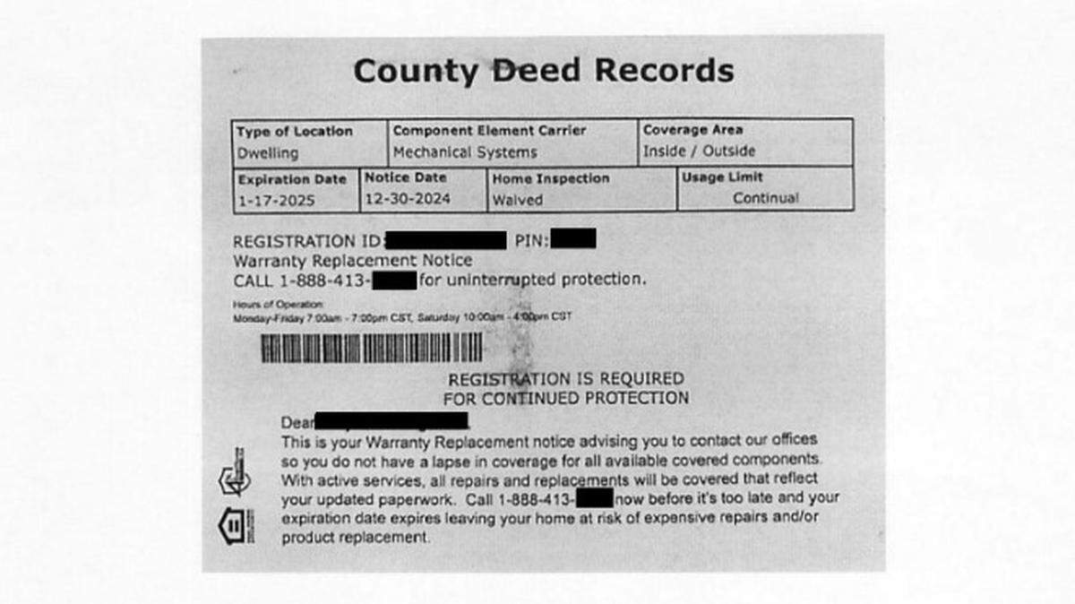 This mailer showed up recently in at least one Sedgwick County resident’s mailbox. The DA’s Office says it’s deceptive.