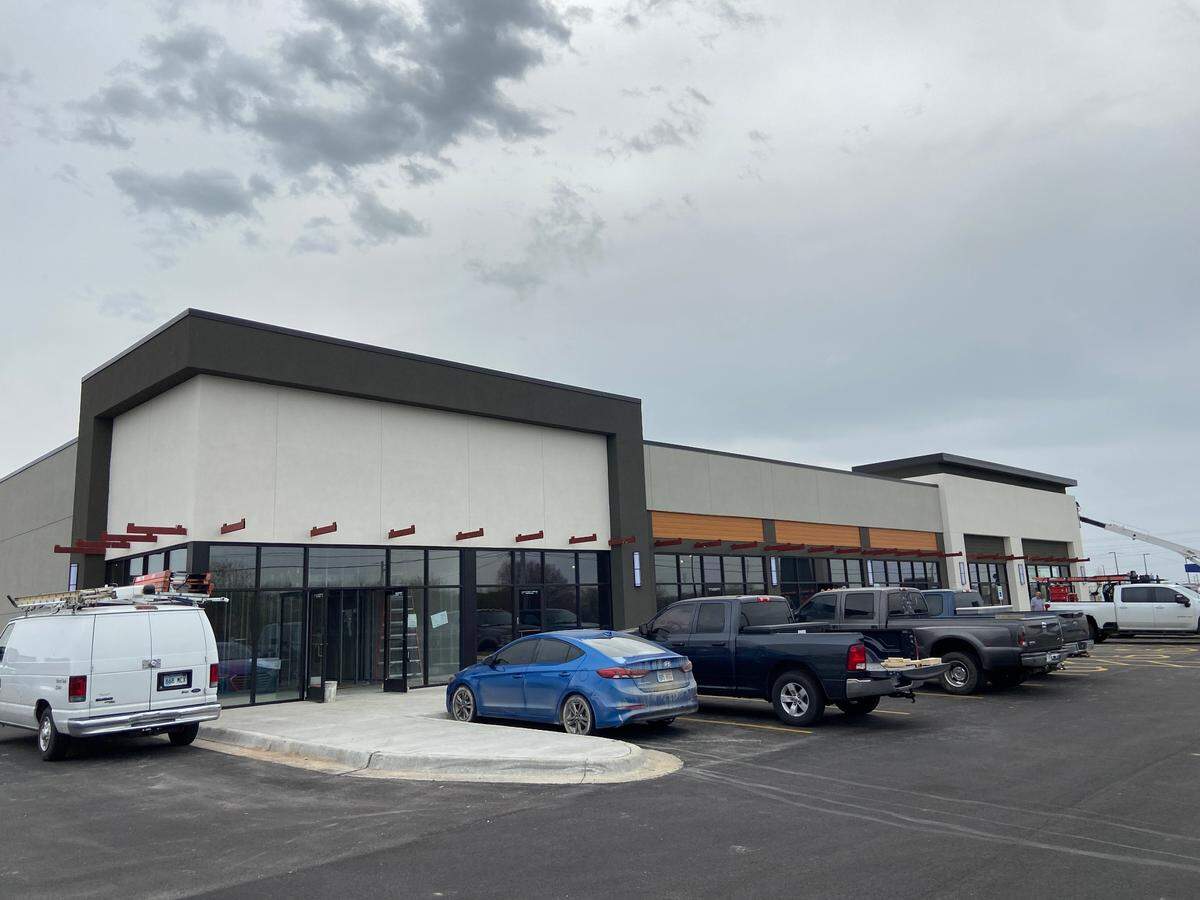 The new strip center at 29th and Maize in Wichita will have Swig dirty soda shop on its north end and a new Nothing Bundt Cakes on its south end.
