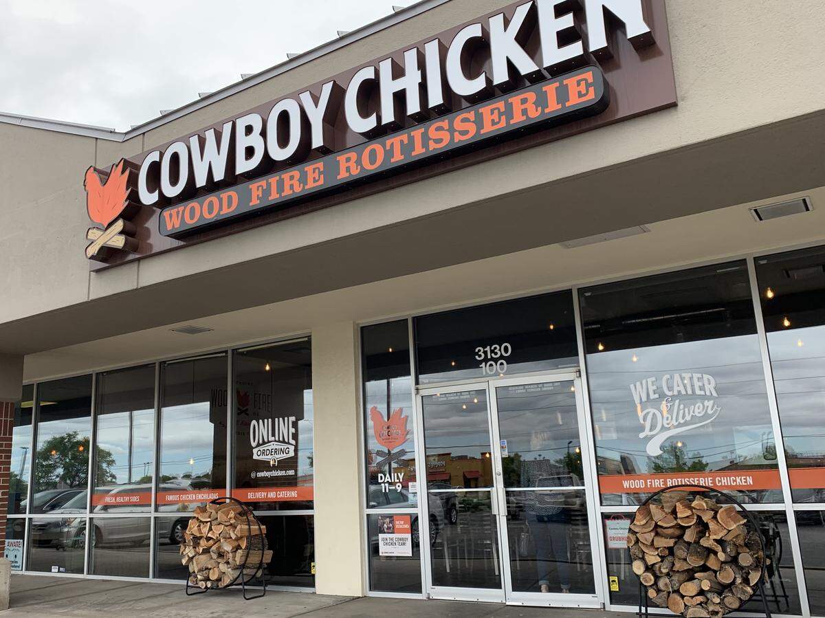 Cowboy Chicken closed in July after only a year in business.