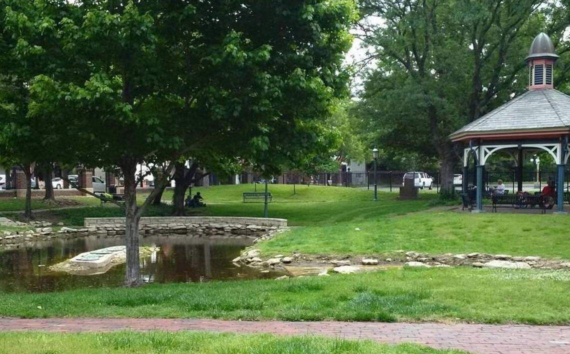 Naftzger Park before the big remodel