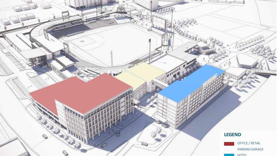 Wichita’s city council approved public incentives for two office buildings and a parking garage east of Riverfront Stadium on Tuesday, putting public investment at nearly $120 million for the ballpark project.