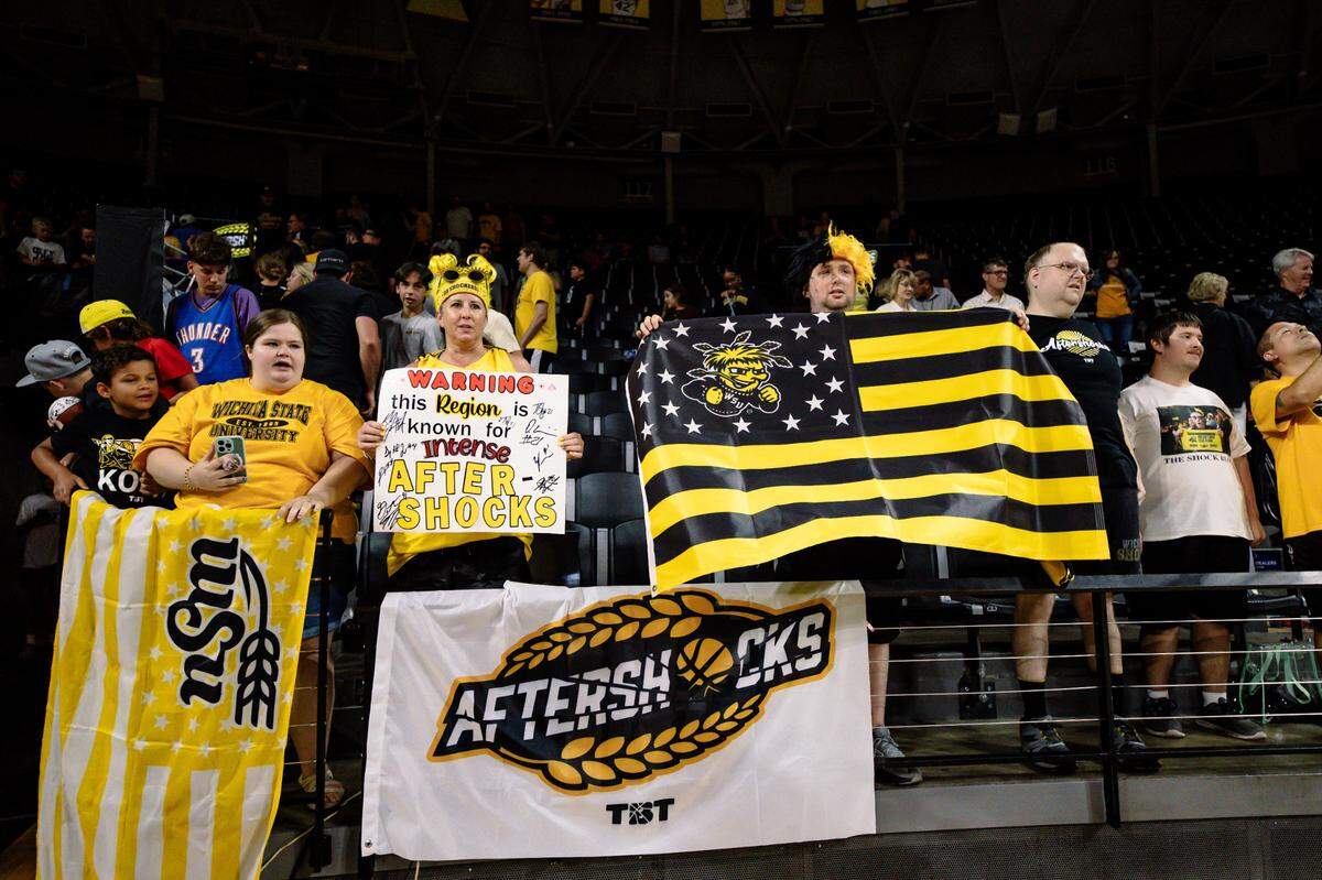 The Wichita State fans who still attend games to support the AfterShocks have helped keep the home-court advantage at Koch Arena. But the players want more for Tuesday’s regional championship game.