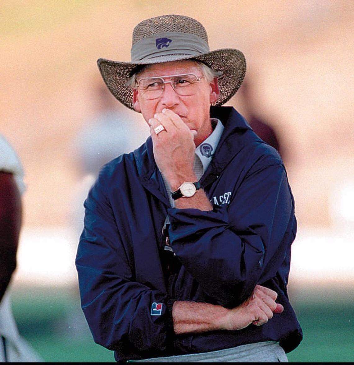 It’s time to shine for coaches Glen Mason (above) of Kansas, Missouri’s Larry Smith (left) and K-State’s Bill Snyder.