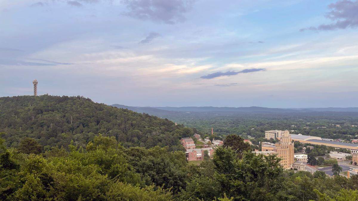 At 5,500 acres, Hot Springs National Park is second smallest, behind St. Louis’ Gateway Arch National Park.