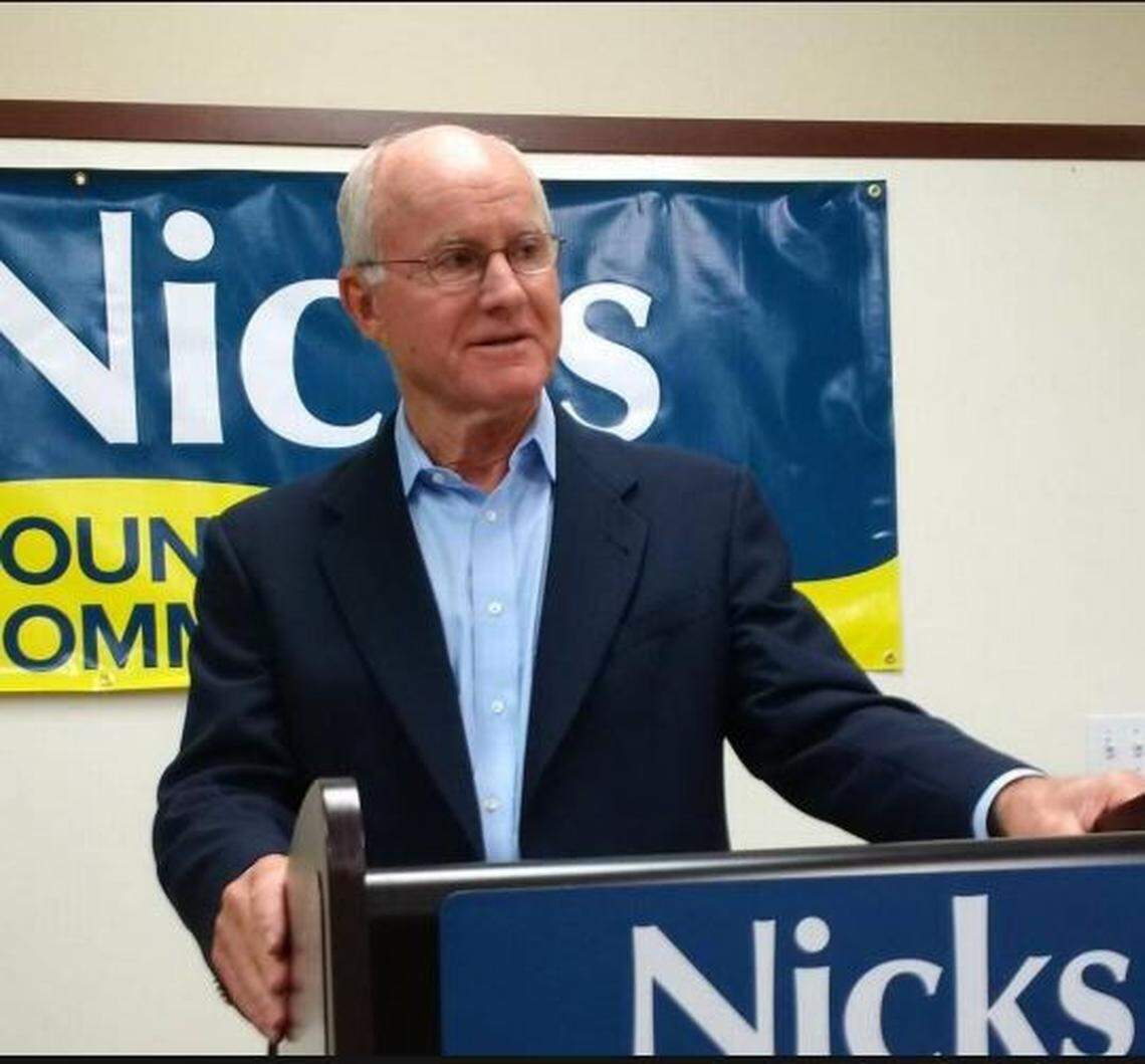 Hugh Nicks says Richard Ranzau is too divisive to remain a Sedgwick County Commissioner.