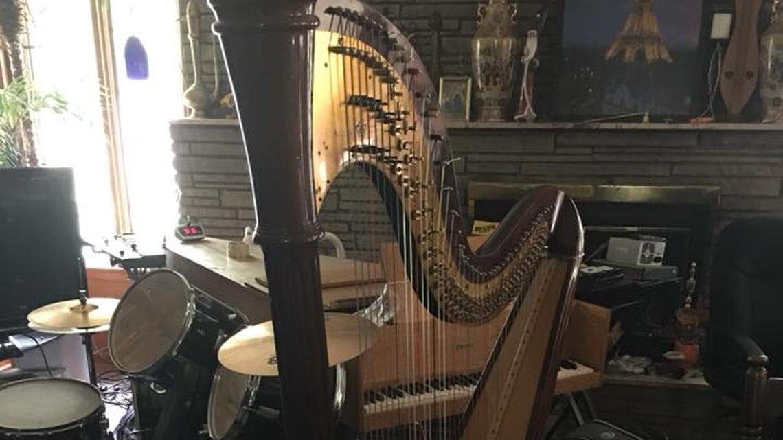 An Aoyama pedal harp, stolen from Friends University in February, was returned to its rightful owner on Friday.