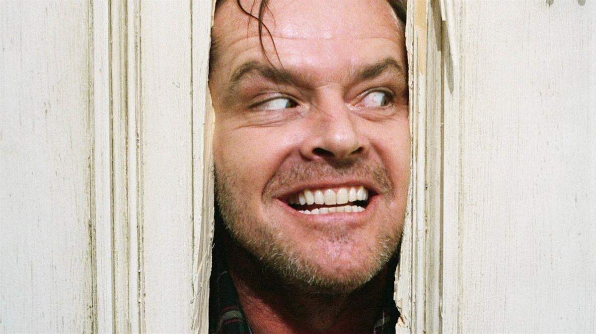 Here’s Johnny! Jack Nicholson in an iconic scene from Stanley Kubrick’s “The Shining,” which kicks off the Starlite Drive-in’s Scary Movie Mondays series on Sept. 14. Classic double and triple features will be shown on Mondays at the drive-in through Oct. 19.
