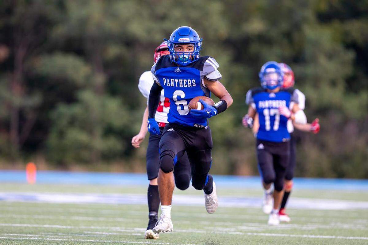 Wichita Independent senior Joseph Recalde-Phillips has turned 17 touches into 619 yards and 12 touchdowns this season for the undefeated Panthers.