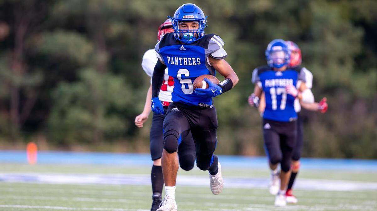 Wichita Independent senior Joseph Recalde-Phillips has turned 17 touches into 619 yards and 12 touchdowns this season for the undefeated Panthers.