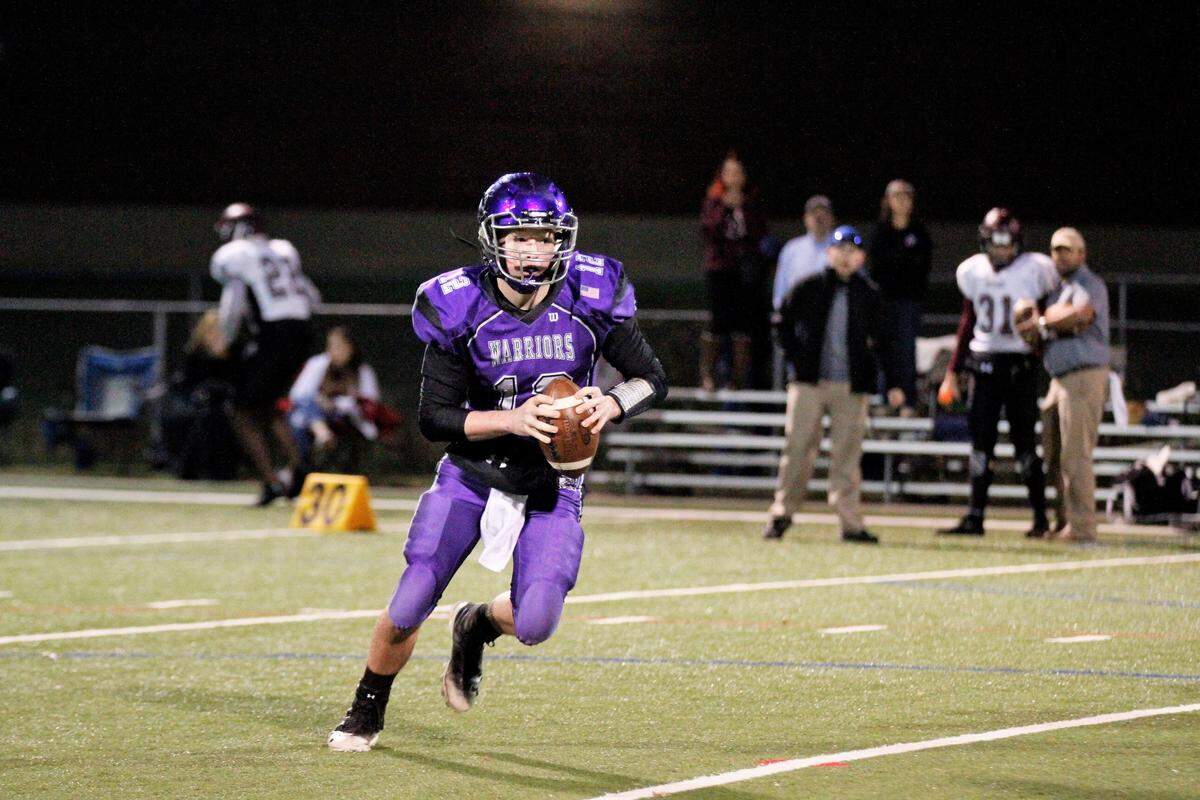William Day is in his first season as a varsity quarterback. The junior has already thrown for more than 22 touchdowns this season.