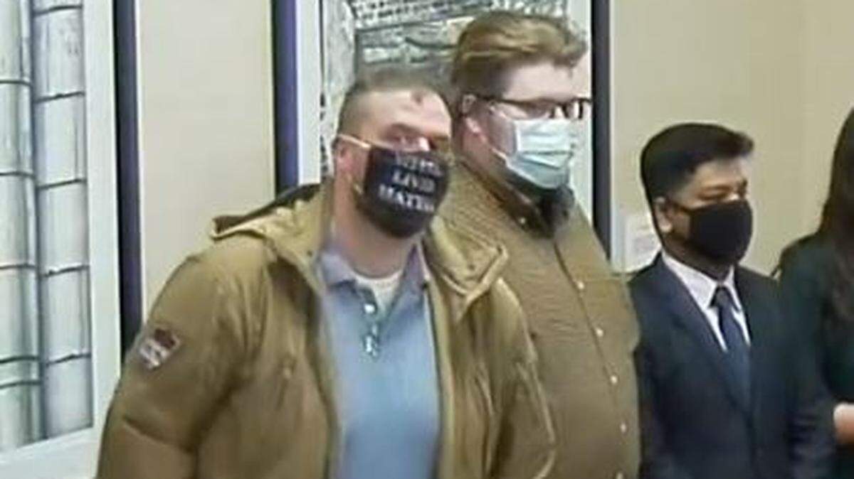 Sam McCrory, a Wichita State University student senator, is under fire for wearing a ‘white lives matter’ mask to his swearing in ceremony.