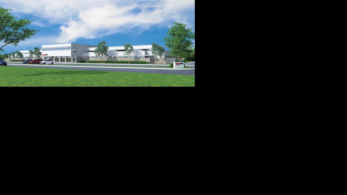 Architect’s rendering of the proposed south Wichita GraceMed Clinic.

