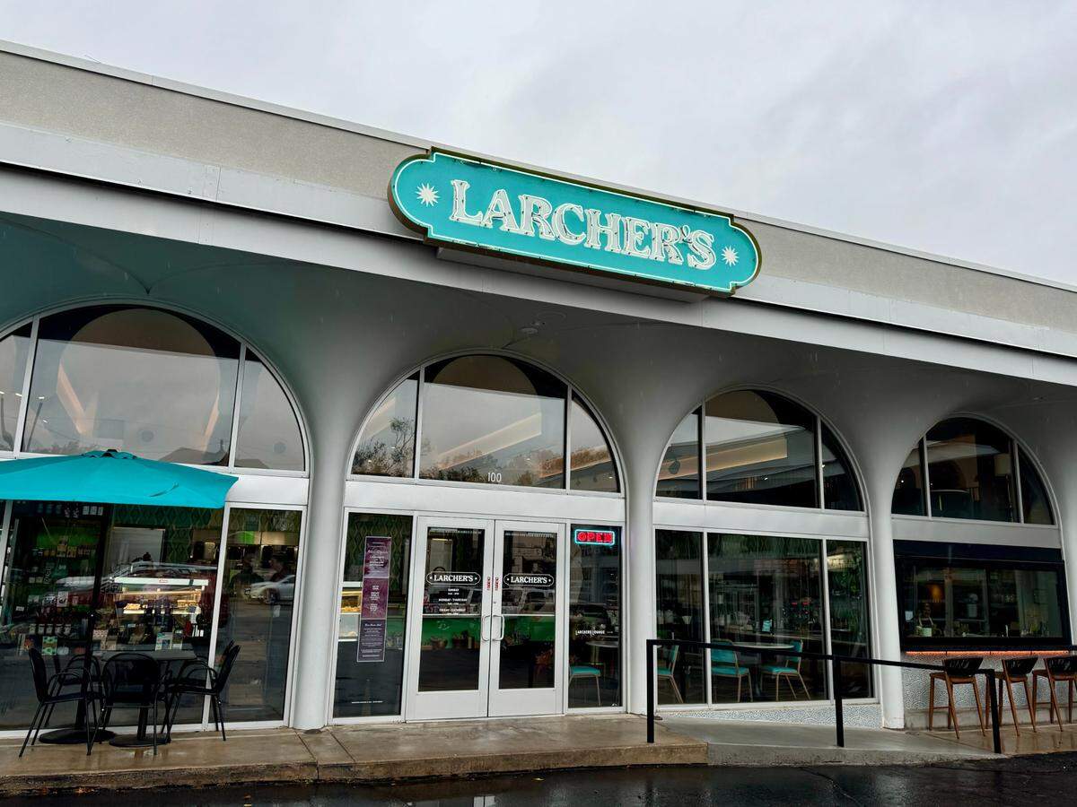 The owners of Happiness Plaza at 3555 E. Douglas originally planned to build a parking lot behind the business to accommodate the addition of Larcher’s Market. After having their zoning change request denied twice, the owners went ahead and opened Larcher’s in July of this year.