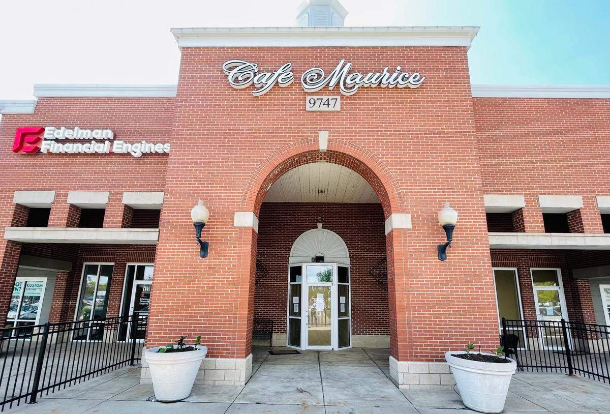 Cafe Maurice at 21st and Webb has been closed since mid March.