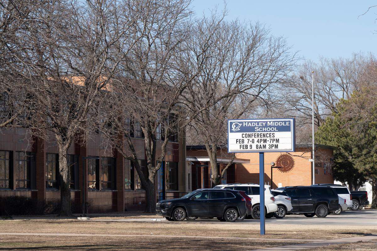 Hadley Middle School at 1101 N Dougherty Ave.