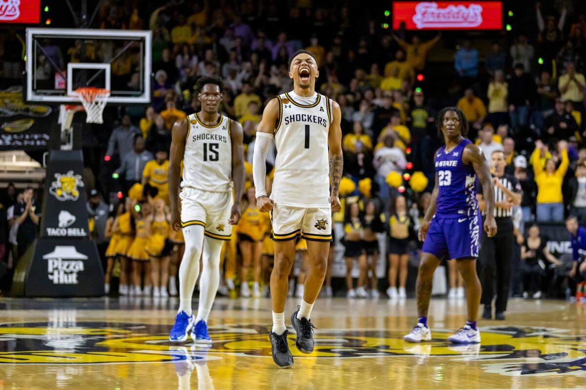 Wichita native Xavier Bell scored a season-high 24 points in his first start of the season to lead the Shockers to an 84-65 victory over K-State.