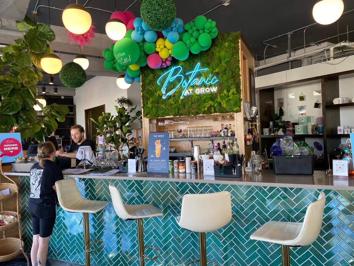 Grow, a Wichita plant shop with a bar and coffee service, has switched to its winter hours.