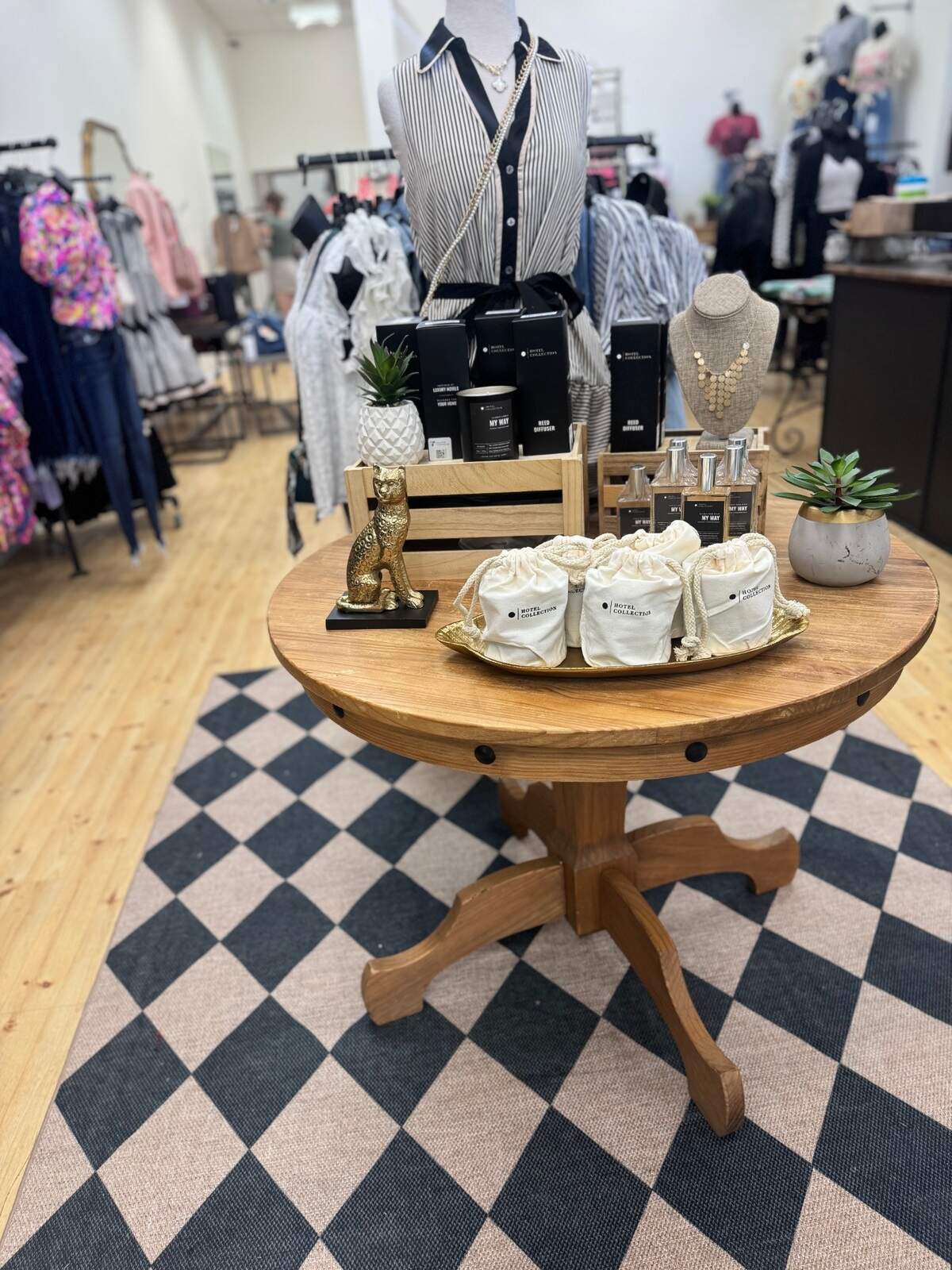 Nicole Hedges-Campos said she’s being intentional with both products and their placements in her new Elevated by Nicole stores. She said she’s going to look to customers to guide her on what to stock and in what sizes.