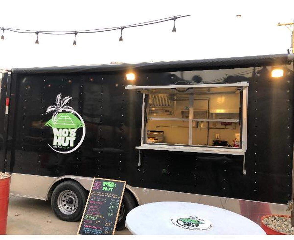 The new Mo’s Hut food trailer is basically a commercial kitchen on wheels, says owner Shawn Gordon.