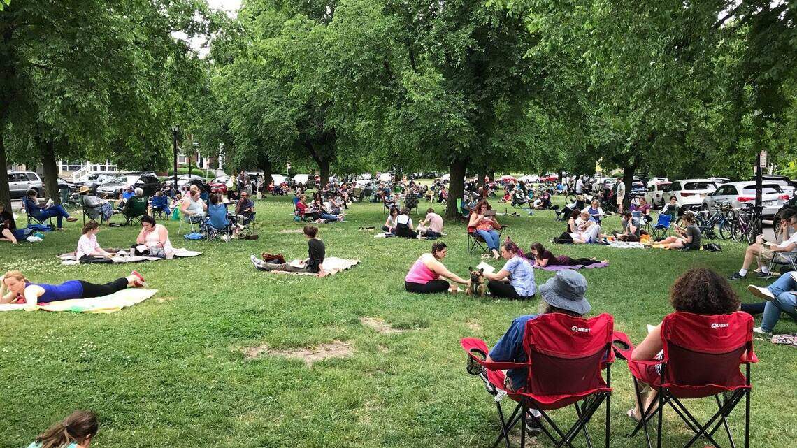 What's a reading invasion? Head to Riverside Park on Thursday to find out