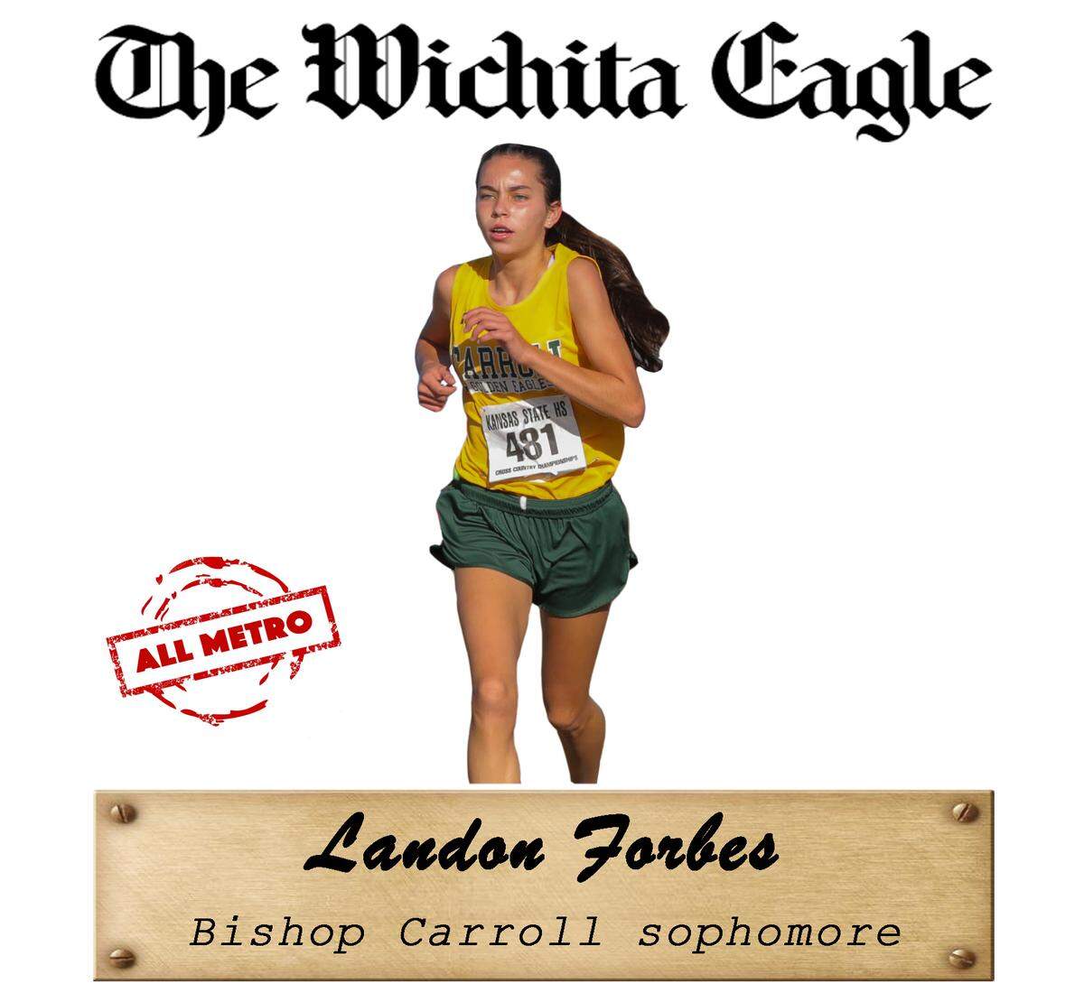 Bishop Carroll sophomore Landon Forbes