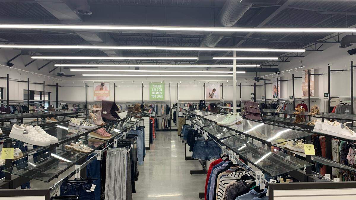 The new Uptown Cheapskate at the Shops at Tallgrass near 21st and Rock Road is open, but only to customers who have something to sell.