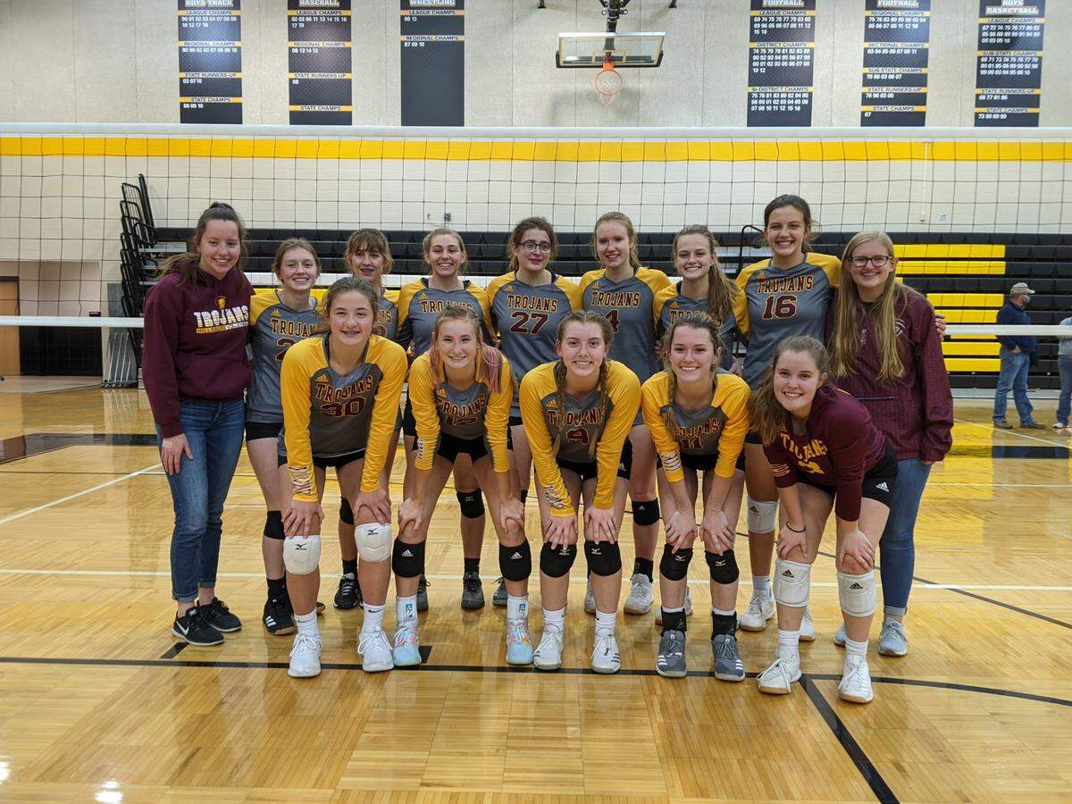 The Hillsboro volleyball team rallied from a two-set deficit on Tuesday to knock off Garden Plain in five sets to advance to the Class 2A semifinals in Dodge City on Friday.