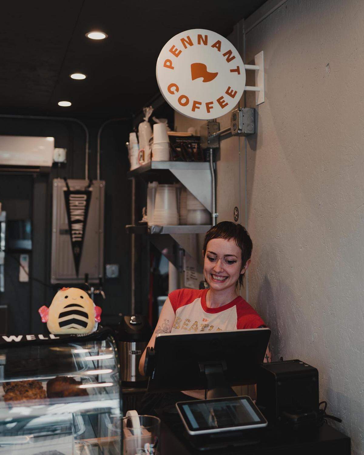 Pennant Coffee, which now operates out of a tiny space at Revolutsia, Central and Volutsia, will expand to Delano when it takes over the Leslie Coffee Co. space early next year.