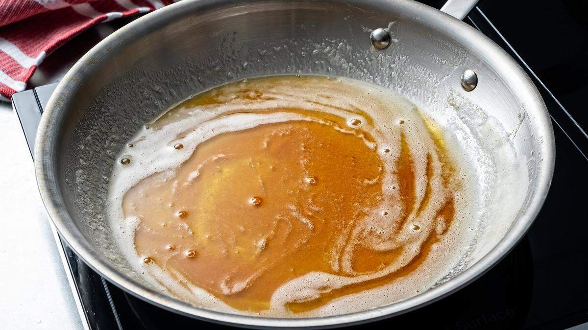 Brown-butter is delicious in baked goods, as a sauce for shrimp or chicken, or even just drizzled on about anything.