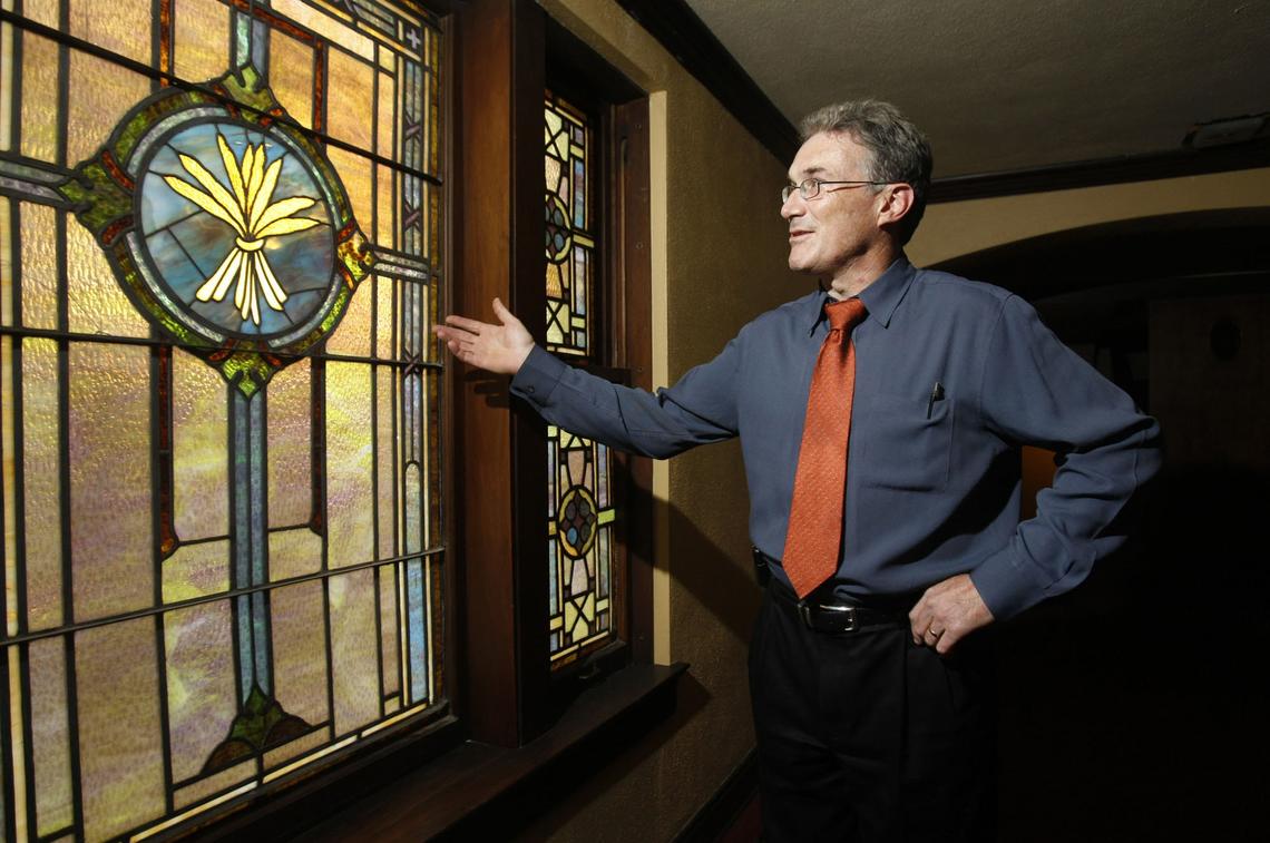 Grant Rine, a well-known local architectural preservationist, is pictured in 2011.