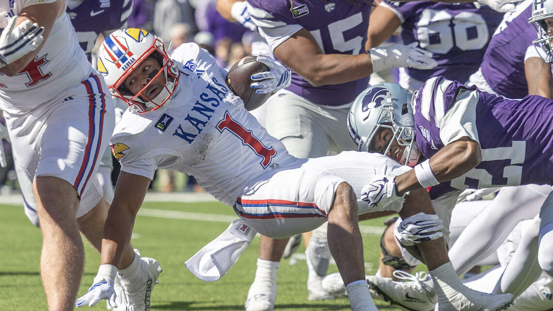 KU football grades: Dylan Edwards ‘played well, played hard’ in loss at K-State