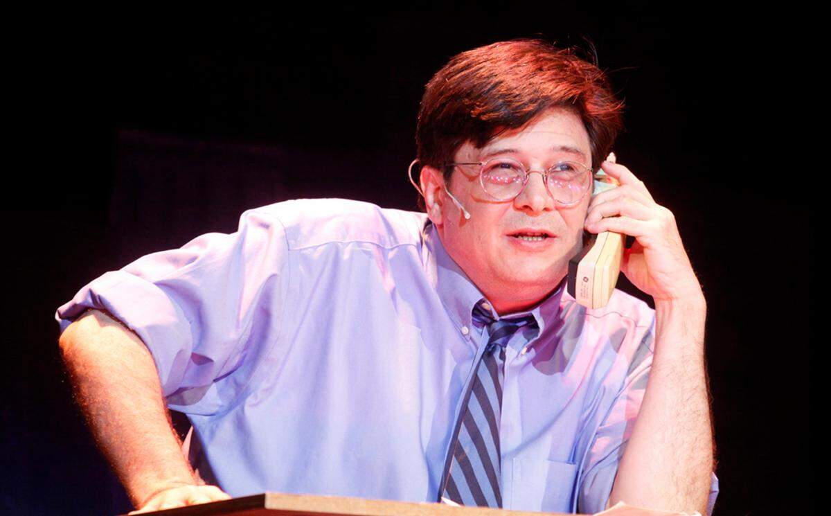 Bud Norman in the 2009 Gridiron show at the Wichita Orpheum.