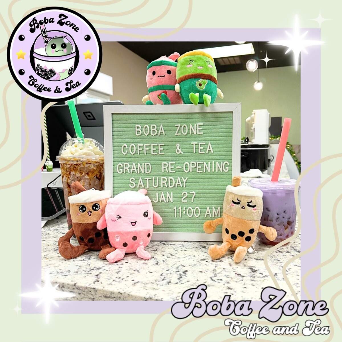 Boba Zone’s new owners closed it on Dec. 1 to give it a makeover but are reopening on Saturday.