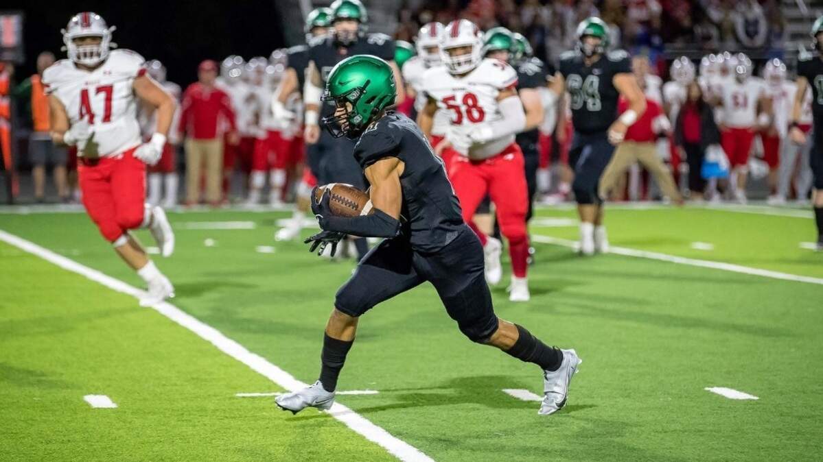 Derby senior receiver Nathan Keener has leaned on his father’s military teachings to become a leader on the Panthers’ championship contender team this season.