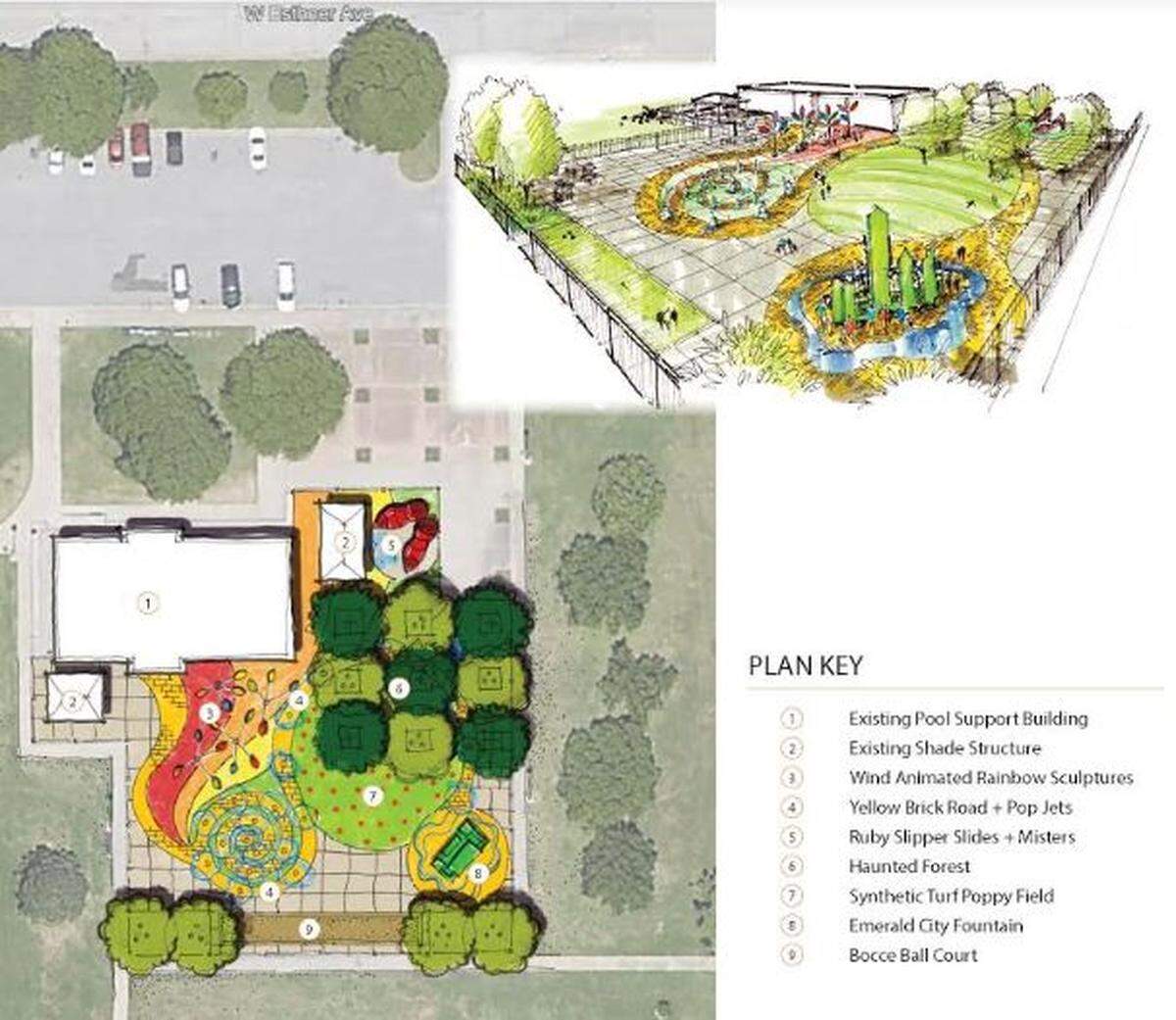 Aley Park splash pad