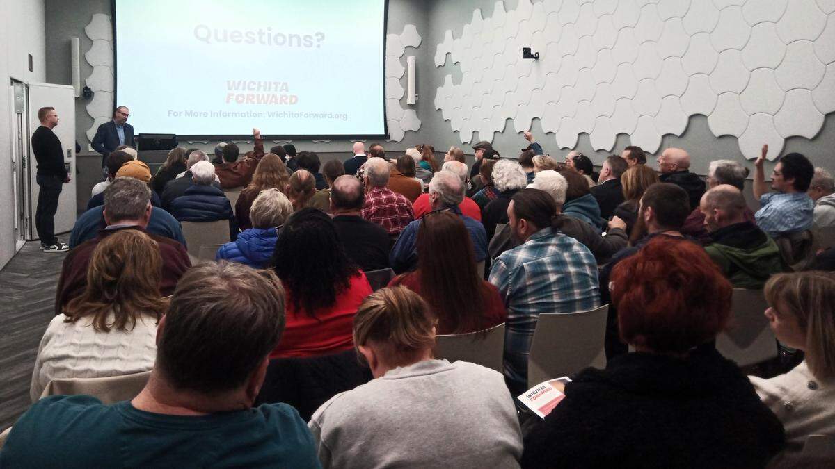 Public forums over the proposed sales tax were meant in part to lobby support for the vote, but a lack of transparency over things like polling data led to public outcries instead.
