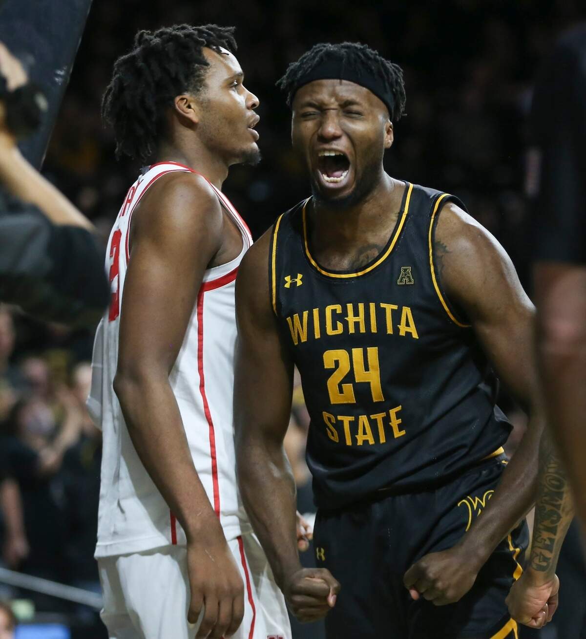 Morris Udeze developed from a reserve into a two-year starter during an eventful four-season career with Wichita State from 2018-22.